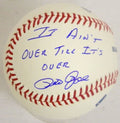 Pete Rose Signed Autographed MLB Baseball w/'It Aint Over Till Its Over' PSA/DNA - ROSBSB109 - Pete Rose Signed Autographed MLB Baseball w/'It Aint Over Till Its Over' PSA/DNA product image