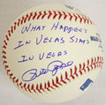 Pete Rose Signed Autographed MLB Baseball w/'What Happens In Vegas Stays In Vegas' PSA/DNA - ROSBSB108 - Pete Rose Signed Autographed MLB Baseball w/'What Happens In Vegas Stays In Vegas' PSA/DNA product image