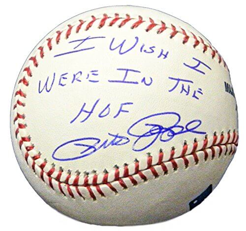 Pete Rose Signed Rawlings Official MLB Baseball w/'I Wish I Were In The HOF' - ROSBSB125 - Pete Rose Signed Rawlings Official MLB Baseball w/'I Wish I Were In The HOF' product image