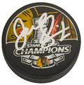 Joel Quenneville Signed Blackhawks 2013 Stanley Cup Champs Logo Hockey Puck - QUEPUC401 - Joel Quenneville Signed Blackhawks 2013 Stanley Cup Champs Logo Hockey Puck product image
