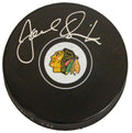Joel Quenneville Signed Chicago Blackhawks Logo Hockey Puck - QUEPUC403 - Joel Quenneville Signed Chicago Blackhawks Logo Hockey Puck product image