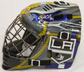 Jonathan Quick Signed Los Angeles Kings Logo Franklin Replica Goalie Mask - QUIMAS400 - Jonathan Quick Signed Los Angeles Kings Logo Franklin Replica Goalie Mask product image