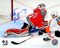 Antti Raanta Signed Chicago Blackhawks Goalie Action 8x10 Photo - RAA08P405 - Antti Raanta Signed Chicago Blackhawks Goalie Action 8x10 Photo product image