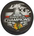 Antti Raanta Signed Blackhawks 2015 Stanley Cup Champs Logo Hockey Puck - RAAPUC405 - Antti Raanta Signed Blackhawks 2015 Stanley Cup Champs Logo Hockey Puck product image