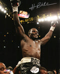 Hasim Rahman Signed Boxing Celebration Arms Raised 8x10 Photo w/Rock - RAH08P500 - Hasim Rahman Signed Boxing Celebration Arms Raised 8x10 Photo w/Rock product image