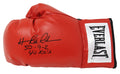 Hasim Rahman Signed Everlast Red Boxing Glove w/50-9-2, 40 KO's - RAHGLV502 - Hasim Rahman Signed Everlast Red Boxing Glove w/50-9-2, 40 KO's product image