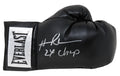 Hasim Rahman Signed Everlast Black Boxing Glove w/2x Champ - RAHGLV507 - Hasim Rahman Signed Everlast Black Boxing Glove w/2x Champ product image