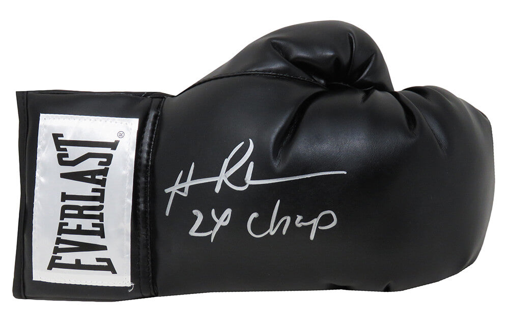 Hasim Rahman Signed Everlast Black Boxing Glove w/2x Champ - RAHGLV507 - Hasim Rahman Signed Everlast Black Boxing Glove w/2x Champ product image