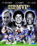 Fred Biletnikoff, Jim Plunkett & Marcus Allen Triple Signed Raiders Super Bowl MVP 8x10 Photo w/SB MVP (PSA/DNA) - RAI08P300 - Fred Biletnikoff, Jim Plunkett & Marcus Allen Triple Signed Raiders Super Bowl MVP 8x10 Photo w/SB MVP (PSA/DNA) product image
