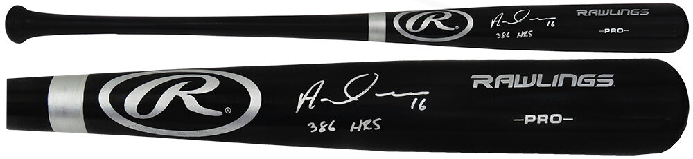 Aramis Ramirez Signed Rawlings Pro Black Baseball Bat w/386 HR's - RAMBAT112 - Aramis Ramirez Signed Rawlings Pro Black Baseball Bat w/386 HR's product image