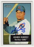 Aramis Ramirez Signed Chicago Cubs 2003 Bowman Heritage Baseball Card #87 - RAMCAR100 - Aramis Ramirez Signed Chicago Cubs 2003 Bowman Heritage Baseball Card #87 product image