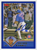Aramis Ramirez Signed Chicago Cubs 2003 Topps Traded Baseball Card #T112 - RAMCAR102 - Aramis Ramirez Signed Chicago Cubs 2003 Topps Traded Baseball Card #T112 product image