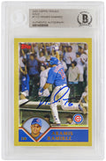 Aramis Ramirez Signed Chicago Cubs 2003 Topps Traded Gold Baseball Card #T112 - (Beckett Encapsulated) - RAMCAR107 - Aramis Ramirez Signed Chicago Cubs 2003 Topps Traded Gold Baseball Card #T112 - (Beckett Encapsulated) product image