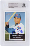 Aramis Ramirez Signed Chicago Cubs 2003 Bowman Heritage Baseball Card #87 - (Beckett Encapsulated) - RAMCAR108 - Aramis Ramirez Signed Chicago Cubs 2003 Bowman Heritage Baseball Card #87 - (Beckett Encapsulated) product image