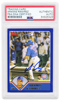 Aramis Ramirez Signed Chicago Cubs 2003 Topps Traded Baseball Card #T112 - (PSA Encapsulated) - RAMCAR115 - Aramis Ramirez Signed Chicago Cubs 2003 Topps Traded Baseball Card #T112 - (PSA Encapsulated) product image