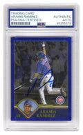 Aramis Ramirez Signed Cubs 2003 Topps Traded Chrome Baseball Card #T112 - (PSA Encapsulated) - RAMCAR119 - Aramis Ramirez Signed Cubs 2003 Topps Traded Chrome Baseball Card #T112 - (PSA Encapsulated) product image