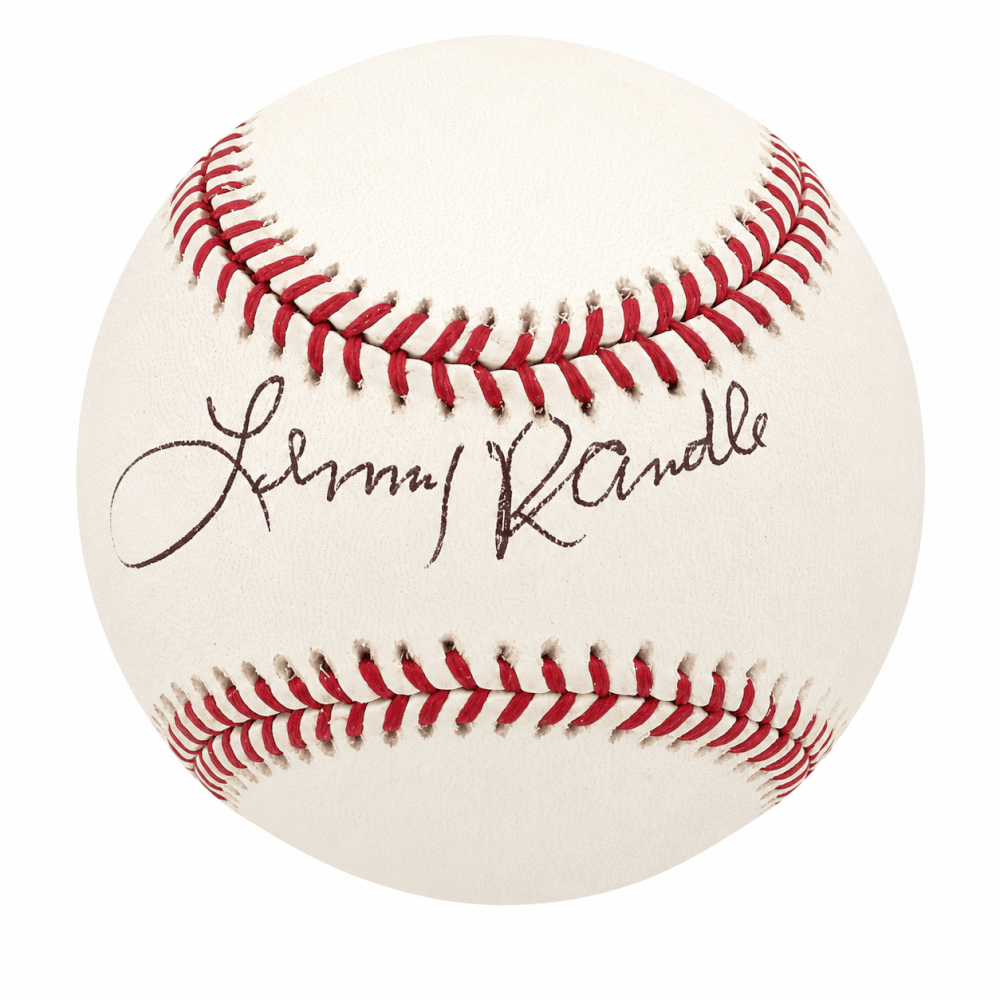 Lenny Randle Signed Rawlings (Selig) MLB Baseball - RANBSB100TW - Lenny Randle Signed Rawlings (Selig) MLB Baseball product image