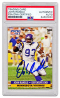 John Randle Signed Minnesota Vikings 1991 Pro Set Rookie Football Card #835 - (PSA/DNA Encapsulated) - RANCAR301 - John Randle Signed Minnesota Vikings 1991 Pro Set Rookie Football Card #835 - (PSA/DNA Encapsulated) product image