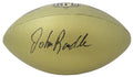 John Randle Signed Wilson Duke Gold Metallic NFL Full Size Replica Football - RANFTB304 - John Randle Signed Wilson Duke Gold Metallic NFL Full Size Replica Football product image