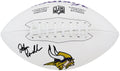 John Randle Signed Minnesota Vikings Wilson White Logo NFL Football - RANFTB305 - John Randle Signed Minnesota Vikings Wilson White Logo NFL Football product image