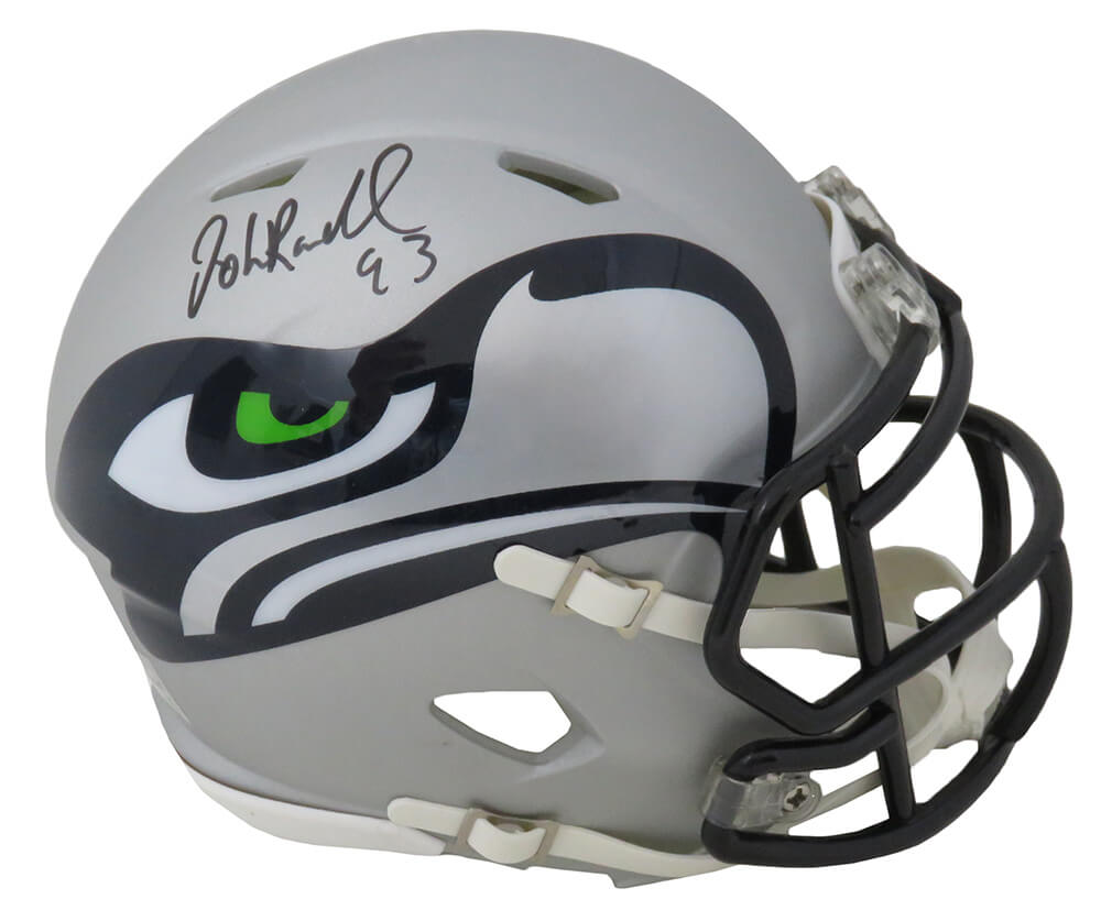 John Randle Signed Seattle Seahawks AMP Riddell Speed Mini Helmet - RANMIN302 - John Randle Signed Seattle Seahawks AMP Riddell Speed Mini Helmet product image