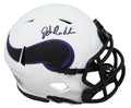John Randle Signed Minnesota Vikings Lunar Eclipse White Matte Riddell Speed Mini Helmet - RANMIN304 - John Randle Signed Minnesota Vikings Lunar Eclipse White Matte Riddell Speed Mini Helmet product image