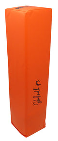John Randle Signed Orange Football Endzone Pylon - RANPYL300 - John Randle Signed Orange Football Endzone Pylon product image