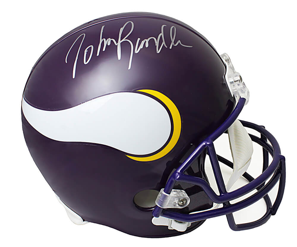 John Randle Signed Minnesota Vikings T/B Riddell Full Size Replica Helmet - RANREP300 - John Randle Signed Minnesota Vikings T/B Riddell Full Size Replica Helmet product image