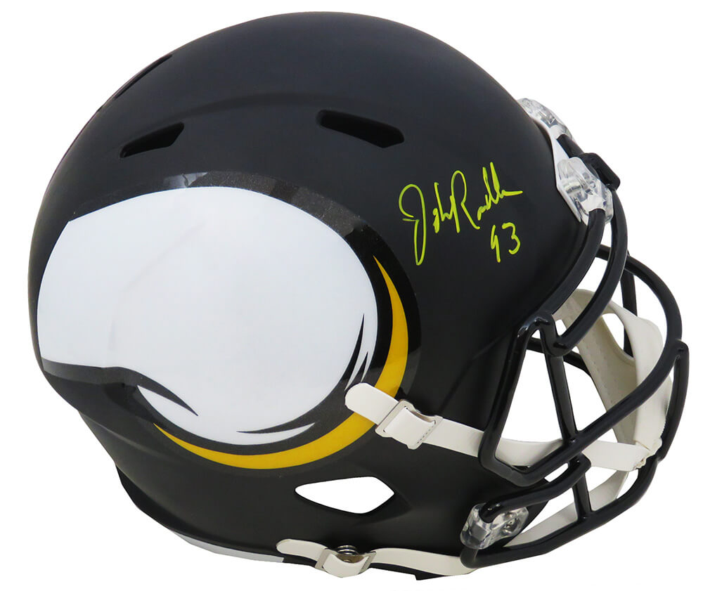 John Randle Signed Minnesota Vikings AMP Riddell Full Size Speed Replica Helmet - RANREP301 - John Randle Signed Minnesota Vikings AMP Riddell Full Size Speed Replica Helmet product image
