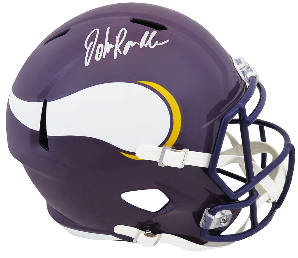 John Randle Signed Minnesota Vikings Throwback Riddell Full Size Speed Replica Helmet - RANREP302 - John Randle Signed Minnesota Vikings Throwback Riddell Full Size Speed Replica Helmet product image