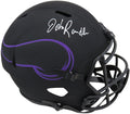 John Randle Signed Vikings Eclipse Black Matte Riddell Full Size Speed Replica Helmet (In White) - RANREP305 - John Randle Signed Vikings Eclipse Black Matte Riddell Full Size Speed Replica Helmet (In White) product image