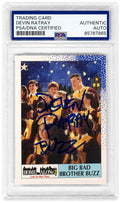 Devin Ratray Signed 1992 Topps Home Alone 2 'Big Bad Brother Buzz' Movie Trading Card #11 - (PSA Encapsulated) - RATCAR503 - Devin Ratray Signed 1992 Topps Home Alone 2 'Big Bad Brother Buzz' Movie Trading Card #11 - (PSA Encapsulated) product image