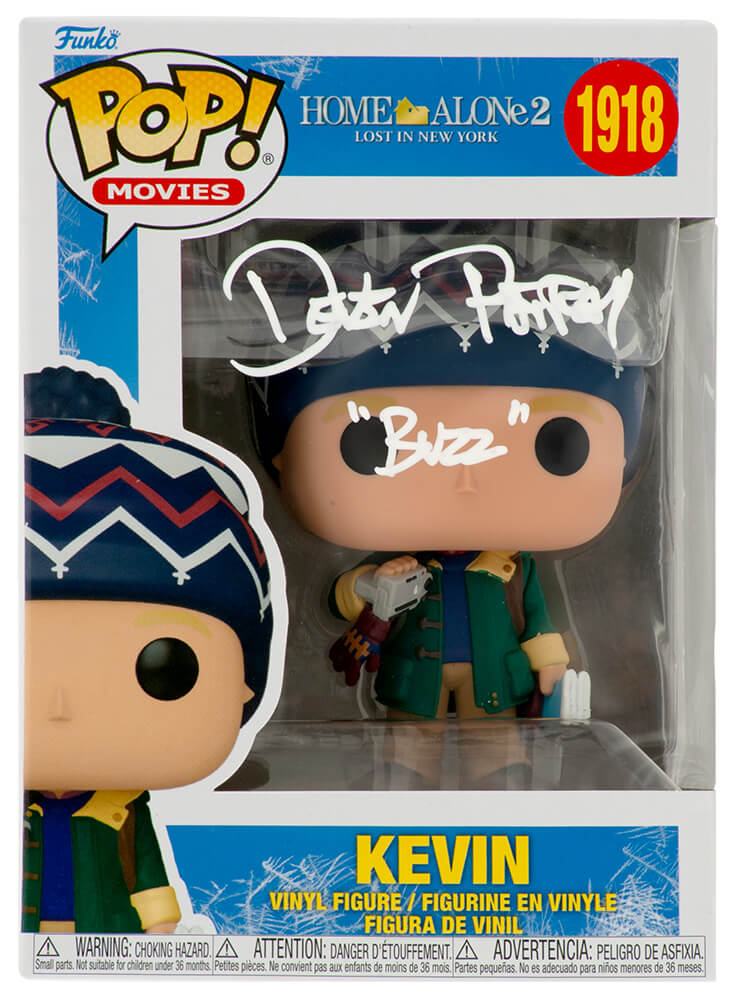 Devin Ratray Signed Home Alone 2 Lost In New York Kevin Funko Pop Doll #1918 w/Buzz - RATFUN501 - Devin Ratray Signed Home Alone 2 Lost In New York Kevin Funko Pop Doll #1918 w/Buzz product image