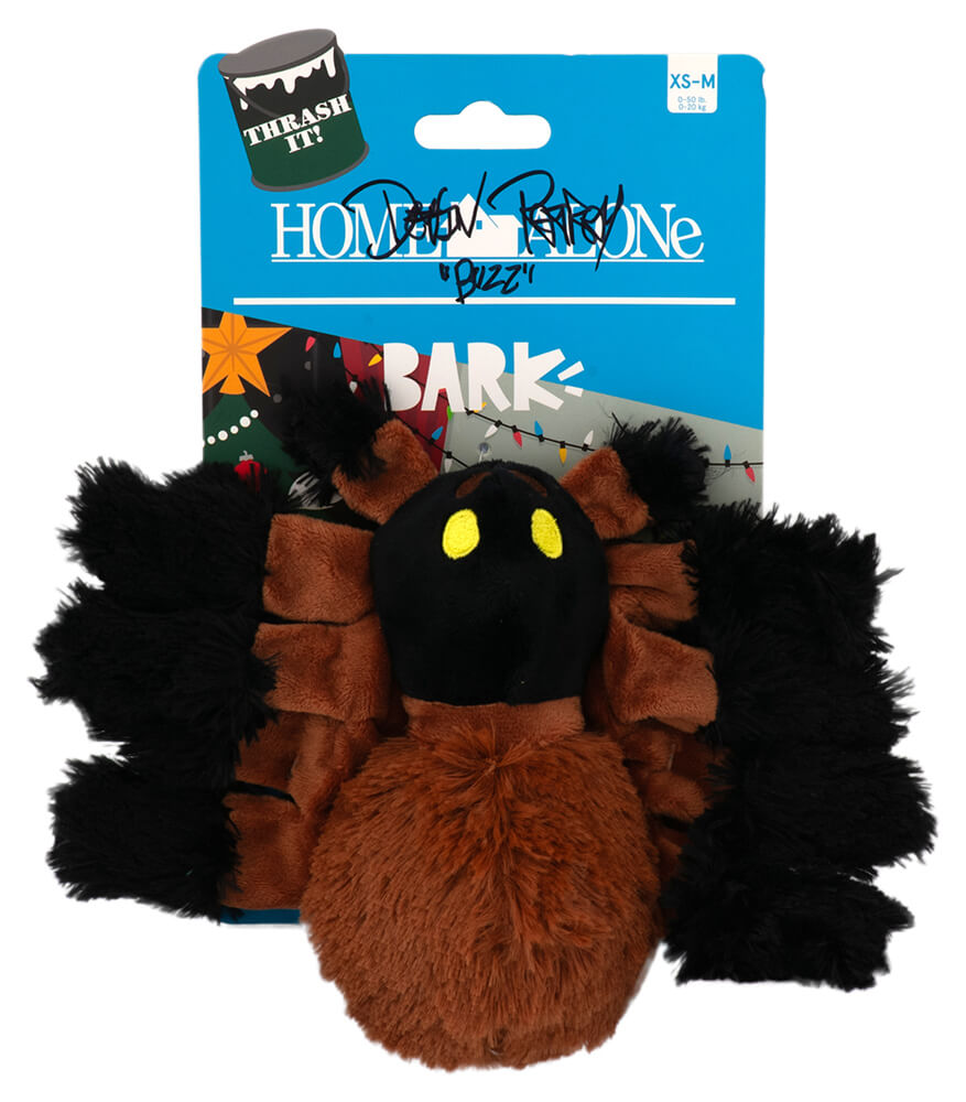 Devin Ratray Signed Home Alone Buzz's Tarantula Spider Plush Dog Toy w/Buzz - RATOTH501 - Devin Ratray Signed Home Alone Buzz's Tarantula Spider Plush Dog Toy w/Buzz product image