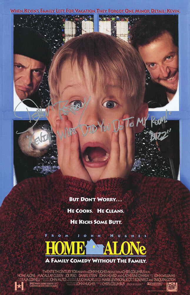 Devin Ratray Signed Home Alone 11x17 Movie Poster w/Buzz & Quote - RATPST501 - Devin Ratray Signed Home Alone 11x17 Movie Poster w/Buzz & Quote product image