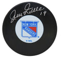 Jean Ratelle Signed New York Rangers Logo Hockey Puck - RATPUC400 - Jean Ratelle Signed New York Rangers Logo Hockey Puck product image