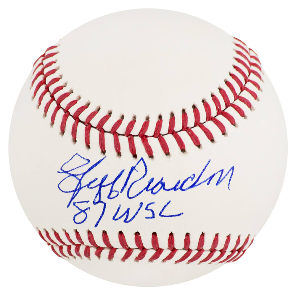 Jeff Reardon Signed Rawlings Official MLB Baseball w/87 WSC - REABSB102 - Jeff Reardon Signed Rawlings Official MLB Baseball w/87 WSC product image