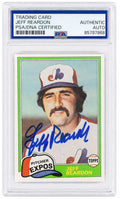Jeff Reardon Signed Montreal Expos 1981 Topps Traded Baseball Trading Card #819 - (PSA Encapsulated) - REACAR103 - Jeff Reardon Signed Montreal Expos 1981 Topps Traded Baseball Trading Card #819 - (PSA Encapsulated) product image