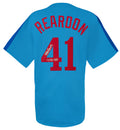 Jeff Reardon Signed Blue Throwback Custom Baseball Jersey w/4x All Star - REAJRY100 - Jeff Reardon Signed Blue Throwback Custom Baseball Jersey w/4x All Star product image