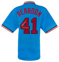 Jeff Reardon Signed Baby Blue Throwback Custom Baseball Jersey w/87 WS Champs - REAJRY101 - Jeff Reardon Signed Baby Blue Throwback Custom Baseball Jersey w/87 WS Champs product image