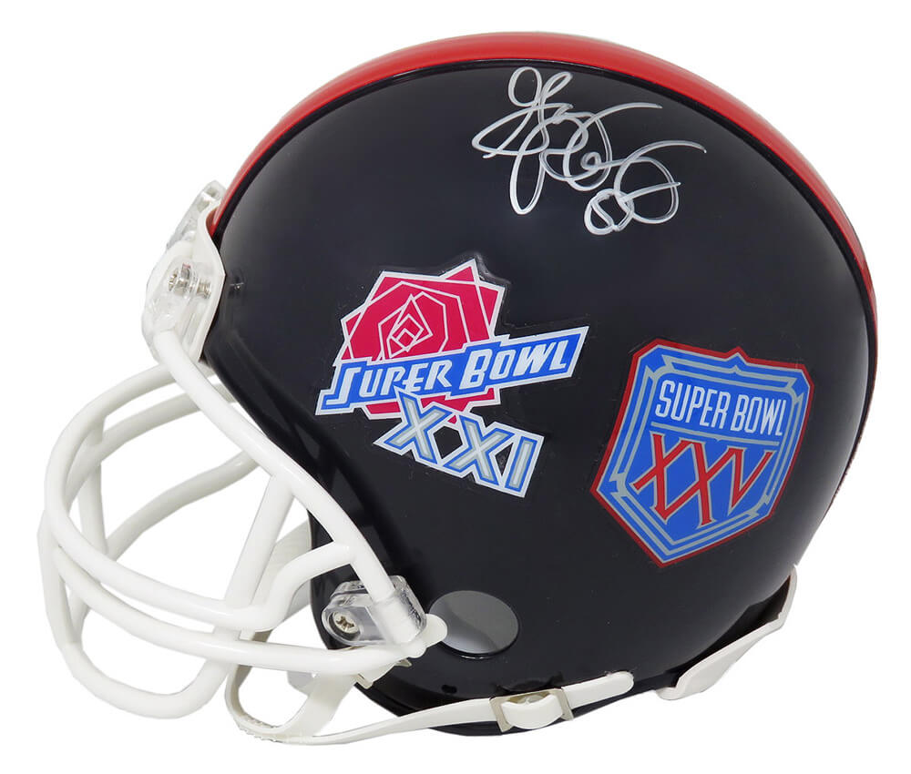 Gary Reasons Signed New York Giants Super Bowl XXI & XXV Champs Logo Riddell Mini Helmet - REAMIN301 - Gary Reasons Signed New York Giants Super Bowl XXI & XXV Champs Logo Riddell Mini Helmet product image