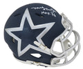 Mel Renfro Signed Dallas Cowboys AMP Alternate Series Riddell Speed Mini Helmet w/HOF'96 - RENMIN305 - Mel Renfro Signed Dallas Cowboys AMP Alternate Series Riddell Speed Mini Helmet w/HOF'96 product image