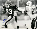 Andre Reed Signed Buffalo Bills B&W Action vs. Dolphins 16x20 Photo - REE16P303 - Andre Reed Signed Buffalo Bills B&W Action vs. Dolphins 16x20 Photo product image