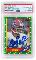 Andre Reed Signed Buffalo Bills 1986 Topps Rookie Football Card #388 - (PSA/DNA Encapsulated) - REECAR304 - Andre Reed Signed Buffalo Bills 1986 Topps Rookie Football Card #388 - (PSA/DNA Encapsulated) product image