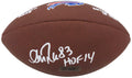 Andre Reed Signed Buffalo Bills Wilson Brown Logo NFL Football w/HOF'14 - REEFTB305 - Andre Reed Signed Buffalo Bills Wilson Brown Logo NFL Football w/HOF'14 product image