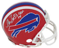 Andre Reed Signed Buffalo Bills Throwback Riddell Mini Helmet w/HOF'14 - REEMIN300 - Andre Reed Signed Buffalo Bills Throwback Riddell Mini Helmet w/HOF'14 product image
