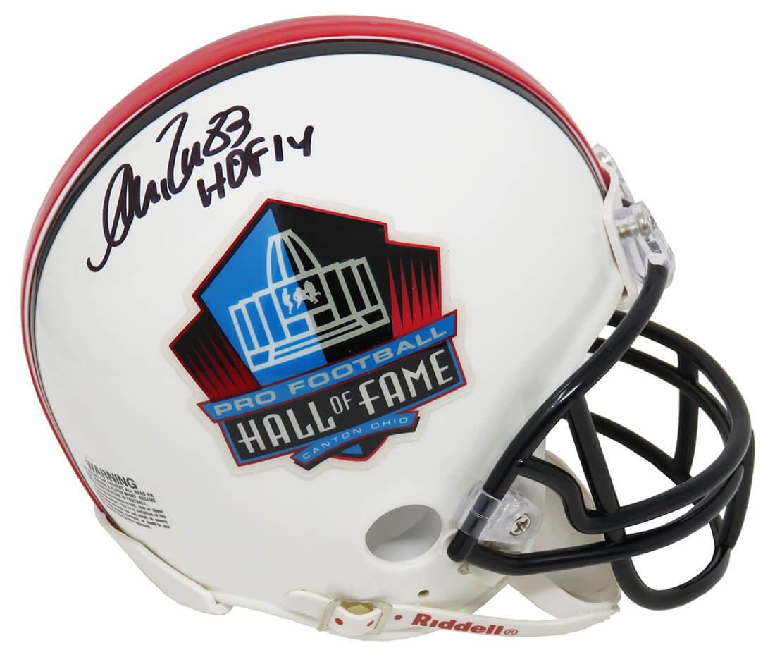 Andre Reed Signed Hall of Fame Logo Riddell Mini Helmet w/HOF'14 - REEMIN303 - Andre Reed Signed Hall of Fame Logo Riddell Mini Helmet w/HOF'14 product image