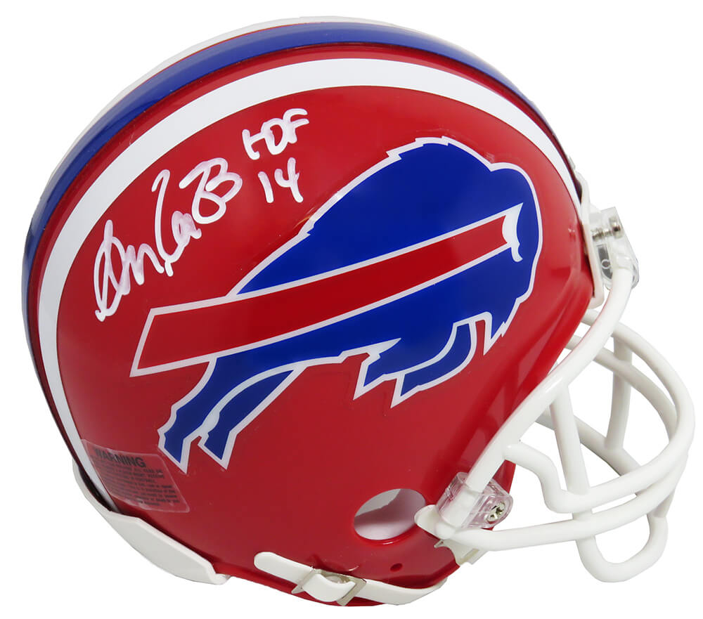 Andre Reed Signed Buffalo Bills T/B Riddell Mini Helmet w/HOF'14 - REEMIN304 - Andre Reed Signed Buffalo Bills T/B Riddell Mini Helmet w/HOF'14 product image