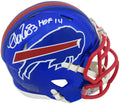 Andre Reed Signed Buffalo Bills FLASH Riddell Speed Mini Helmet w/HOF'14 - REEMIN308 - Andre Reed Signed Buffalo Bills FLASH Riddell Speed Mini Helmet w/HOF'14 product image
