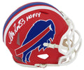 Andre Reed Signed Buffalo Bills T/B Riddell Speed Mini Helmet w/HOF'14 - REEMIN309 - Andre Reed Signed Buffalo Bills T/B Riddell Speed Mini Helmet w/HOF'14 product image
